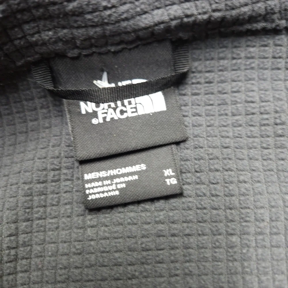 The North Face Men's Wayroute Full Zip Jacket Textured Waffle Knit Gray XL